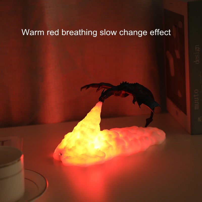 3D LED Dragon Night Lamps