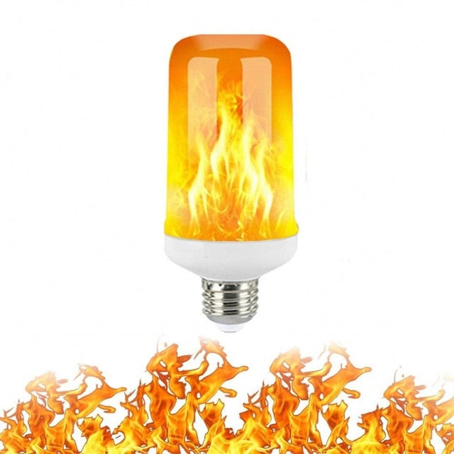 Flame Ampoules Led Flamme Effet Dynamic Feu E27 220V décorative