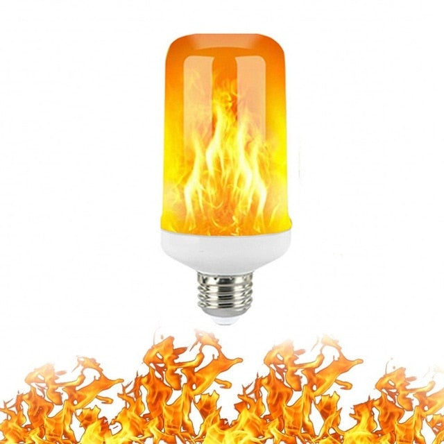 Dynamic Flame Effect Fire Light Bulb E27 B22 E14
