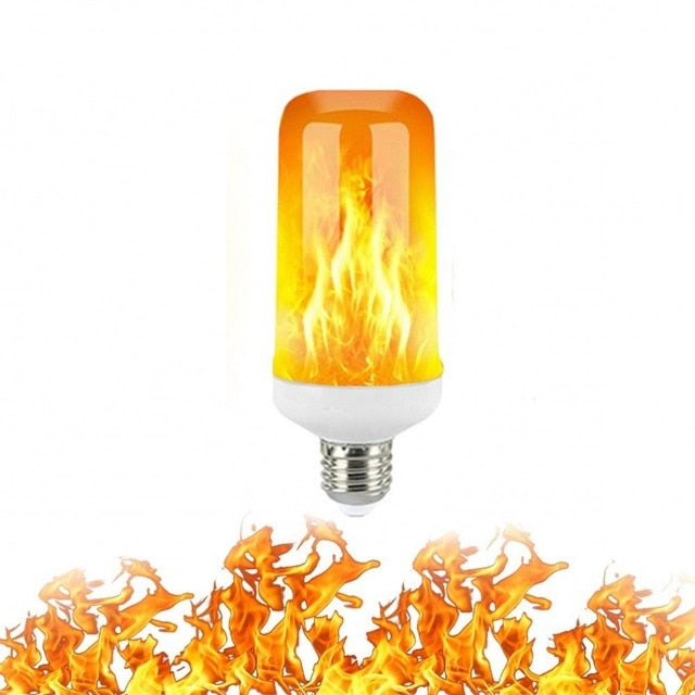 Dynamic Flame Effect Fire Light Bulb E27 B22 E14