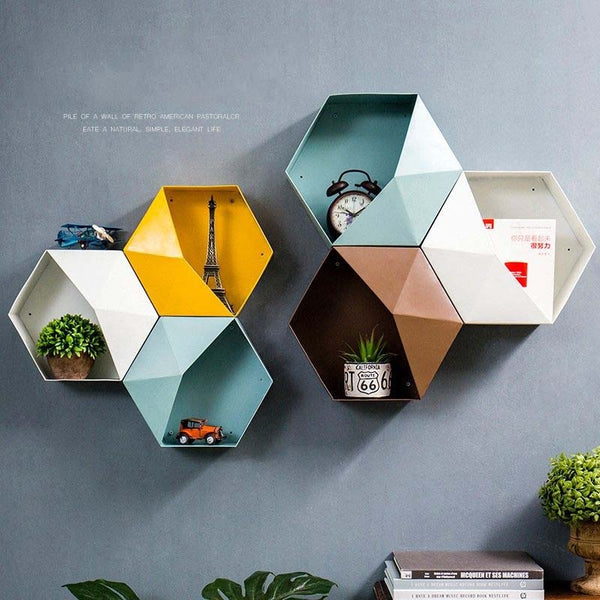 Nordic Home Decoration Wall Hanging Shelf - Multifunctional Storage Box