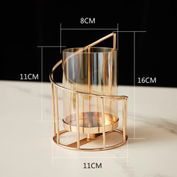 Home Decore Candle Holder European Glass