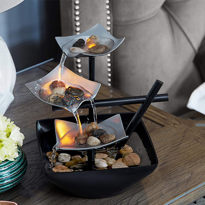 Feng Shui Minimalist Water Fountains for Home Decoration