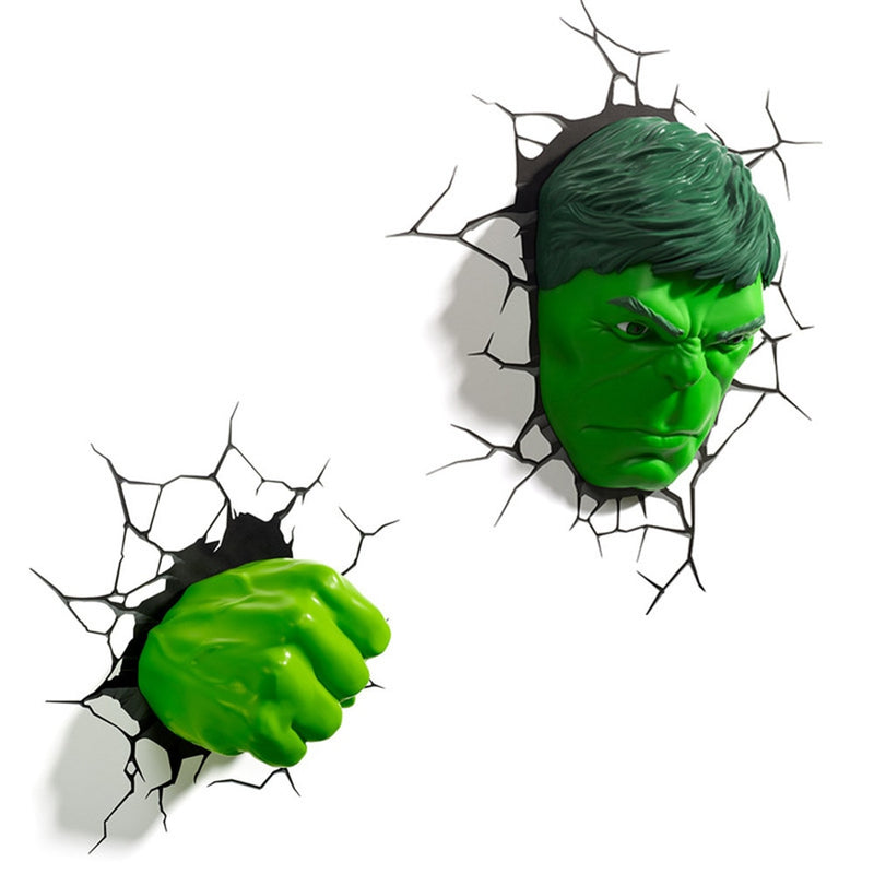 Wall-Enchant™ 3D Marvel Heroes Wall Lamp for Home & Room Décor