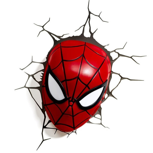 Wall-Enchant™ 3D Marvel Heroes Wall Lamp for Home & Room Décor