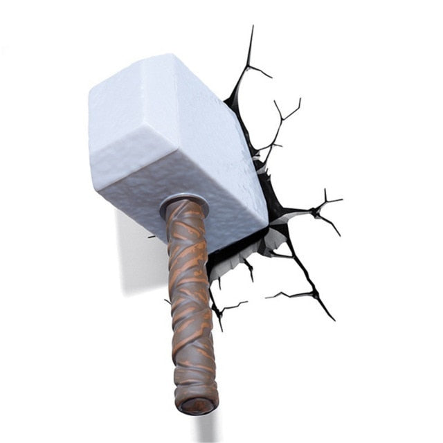 Wall-Enchant™ 3D Marvel Heroes Wall Lamp for Home & Room Décor