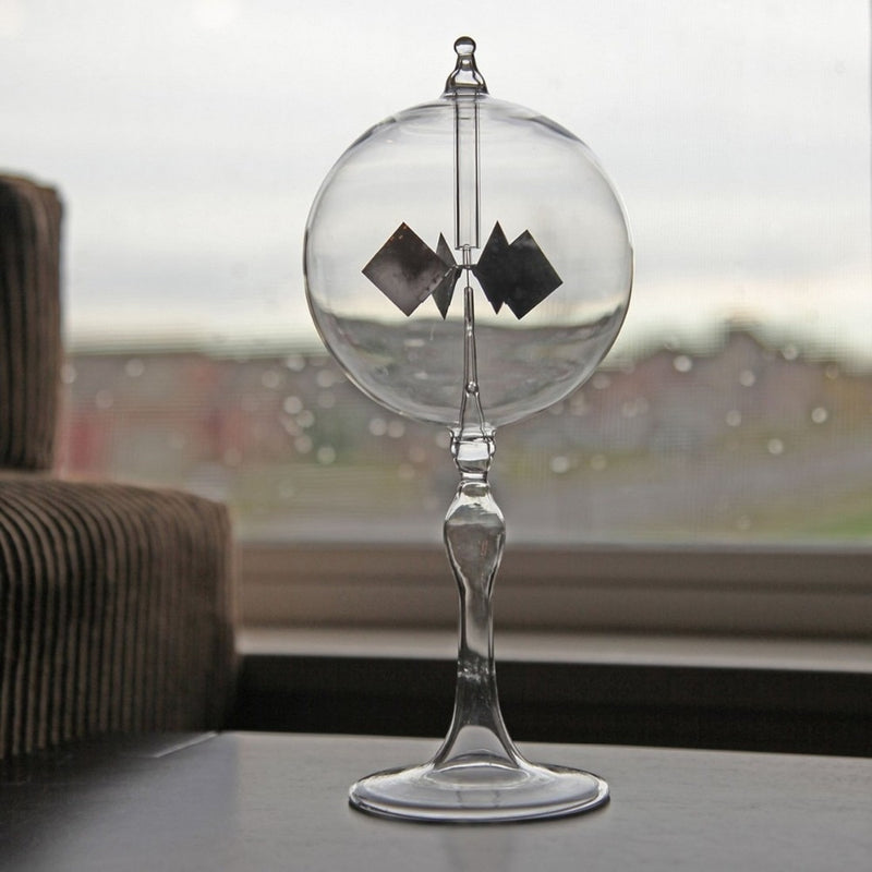 4 Blades Rotating Glass Windmill