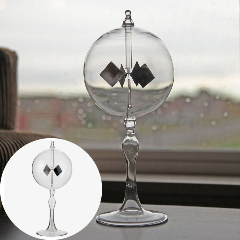 4 Blades Rotating Glass Windmill